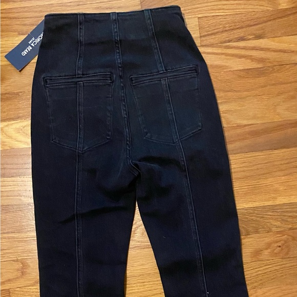 Veronica Beard Black Flare Jeans - Picture 3 of 6